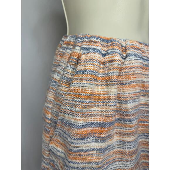 Lilla P Striped Pull-On Cotton Skirt - XS - Picture 2 of 10